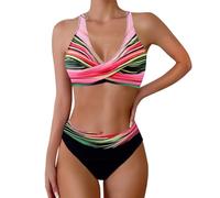 Ropa Mujer Ropa De Baño Bañador Short Mujer Señora Mayor Parte Arriba Bikini Talla Grande Reductor Vientre Plano Secado Rapido Natacion Sexy Pecho El Chico Que Me Gusta No Es Un Bikinis Push Up Sin