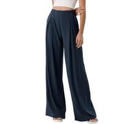 Ropa Mujer Talla Grande,Pantalones Anchos Mujer Deporte Anchos Pantalón De Elasticos Invierno Pantalones De Trabajo Tallas Grandes Deportivos Ropa Baratos Marina de Guerra XL