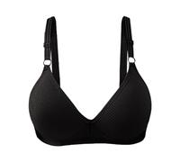 Ropa Mujer Verano 2024 Ofertas Sujetadores Mujer Sin Aros Algodon Sujetador Liso Sin Relleno Sujetador Negro Push Up Relleno Sujetador Apertura Delantera Sin Aros Lightning Deals of Today