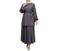 Ropa musulmana para mujer, Abaya Damas, Musulmanes Ropa Burka Islam Ropa de oración Islámica Abayas Árabes Ropa Caftán Ramadán Hijab Vestido de Robe Dubai Afgano Vestido de oración Oriente Medio