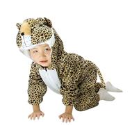 Ropa Niño, Body Bebe, Mono de disfraz de animal para niños, ideal para actuaciones, obras de teatro, fiestas y eventos. Conjunto a juego de jirafa, pollito, tigre y mono. (Grey4, 8-9 Years)