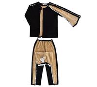 Ropa Pacientes Postrados En Cama Con Forro Polar Grueso, Fáciles De Poner Y Quitar For Personas Con Parálisis Que Permanecen Postradas En Cama Durante Largos Periodos Y Que Requieren Silla(Black,M)