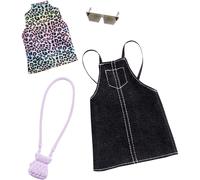Ropa para Barbie: 1 Conjunto y 2 Accesorios Mu ecas 1 GHW74