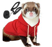 Ropa para Hurón Mascota Ropa Cómoda y Suave para Hámster con Arnés | Suéter Para Hurones y Animales Pequeños para Ardillas Chinchillas Chihuahuas Gatos y Mascotas