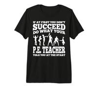 Ropa para Maestros de educación física: diseño Divertido de Profesores de Camiseta Premium