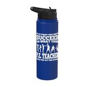 Ropa para maestros de educación física: diseño divertido de profesores de Stainless Steel Insulated Water Bottle