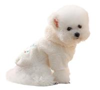 Ropa para mascotas - Abrigo cálido ajustable de peluche de muñeco de nieve para Navidad | Ropa para perros | para invierno, otoño, cumpleaños, Halloween, acción de gracia