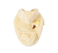 Ropa para mascotas con capucha térmica de dibujos animados para decoración de helado, ropa para perros para uso diario, abrigo para perro, chaqueta para mascotas