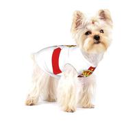 Ropa para mascotas con estampado de bandera de Irlanda del Norte para perros y gatos pequeños, pijama de algodón suave para perros, traje de gato, para chihuahuas, ropa de perro salchicha, ropa de