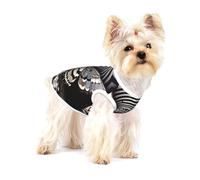 Ropa para mascotas con estampado de realismo de fantasía para perros pequeños y gatos, pijama de algodón suave para perros, traje de gato, para chihuahuas, ropa de perro salchicha, ropa de cachorro
