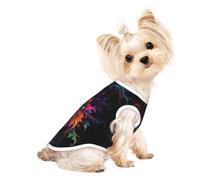 Ropa para mascotas de balada de hierba poco profunda, camiseta personalizada para mascotas con estampado de balada de hierba poco profunda para perros y gatos pequeños, medianos y grandes