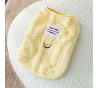Ropa para mascotas de otoño e invierno, de dos patas, de color liso y sencillo, que se puede poner tirando, más que la de osos, gatos, chalecos y ropa