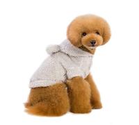 Ropa para Mascotas, Ropa de Invierno para Perros, suéteres cálidos con Capucha para Perros, Sudadera con Capucha Reflectante, Sudadera con Capucha y Cremallera, Ropa para Perros, Ropa de Invierno