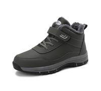 Ropa para niña de piel gruesa, calzado deportivo de nieve, antideslizante, cálido, para paseo, zapatos plateados, talla 42, Ag 1, 45 EU