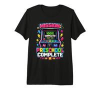 Ropa para niños de Nivel Preescolar de Funny Level, Completa para los últimos días de Clases Camiseta Premium