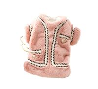 Ropa para perro, otoño, invierno, grueso, gato, princesa, suéter de algodón, abrigo de Pomerania, Schnauzer, disfraz de cachorro Yorkshire Pugs (un color, XS (viejo))