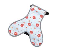 Ropa para perro pequeño, anti-Salissure impermeable mono Ventrale cachorro, chaleco pequeño perro con diseño de dibujos animados para caminar al aire libre senderismo camping visita diaria al parque