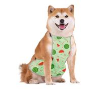 Ropa para perro - Traje impermeable para vientre animal | Chaleco pequeño perro con diseño de dibujos animados - para caminar diario, senderismo, camping, visita, parque tiempo húmedo días de lluvia