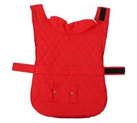 Ropa para Perros Chaqueta navideña para Perros a Prueba de Viento con Dos Bolsillos Abrigo de Felpa de poliéster Suave y cálido para Perros medianos Grandes Actividades en (S)