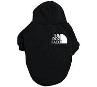 Ropa para perros con capucha para perros de primavera, abrigo con letras lindas para perros pequeños, chihuahua, pug, Yorkshire, cachorro, ropa para gatos, 4, XS 0.5-1.2 kg