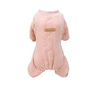Ropa para perros e invierno Abrigo de algodón de cuatro patas Ropa para mascotas Lindos suministros para mascotas Abrigos para chihuahua (rosa, XL)