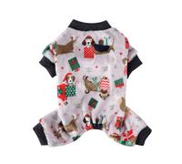 Ropa para Perros Mascota Suave de Lujo jaleo de Jerga de Jerga de Invierno Collar elástico Collar Ropa de Mascota Engrosada para Uso Diario de Uso doméstico (Cachorro XL)