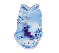 Ropa para perros: pequeño perro algodón cómodo y elegante traje tradicional chino para fiestas y bodas, estilo casual clásico agradable para la piel (tipo 3)