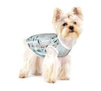 Ropa para perros pequeños con estampado abstracto de Shoal of Fish, chaleco para mascotas, camiseta sin mangas de algodón suave transpirable para cachorros y gatos