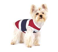 Ropa para perros pequeños con estampado de bandera de Tailandia, chaleco para mascotas, camiseta sin mangas de algodón suave transpirable para cachorros y gatos