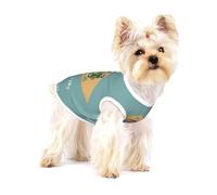 Ropa para perros pequeños con estampado de la bandera de Delaware, chaleco para mascotas, camiseta sin mangas de algodón suave transpirable para cachorros y gatos