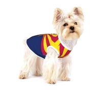 Ropa para perros pequeños con estampado de la bandera del estado de Arizona, chaleco para mascotas, camiseta sin mangas de algodón suave transpirable para cachorros y gatos