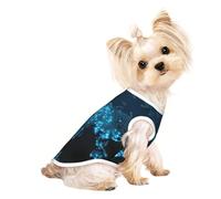 Ropa para perros pequeños con mapa del mundo, chaleco suave y transpirable, aspecto exquisito de personalidad. Buena retención de calor.