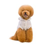 Ropa para Perros Ropa de Invierno Ropa para Mascotas Ropa de otoño e Invierno Ropa Abrigada El Perro Cremallera Ropa Engrosada Lana (Gris L)