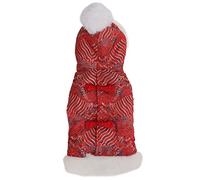 Ropa para Perros Traje Tang de Otoño e Invierno, Estilo Chino Exquisito, Tela de Felpa Suave - Calidez y Elegancia, Nudo Panhua Tradicional, Ideal para Fiestas y Uso Diario (2XL)