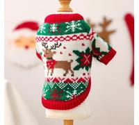 Ropa para perros y gatos de The Source Factory, incluyendo suéteres de Rudolf y reno para otoño e invierno y Navidad (Rudolf The Red Nosed Rindeer Sweater XL)