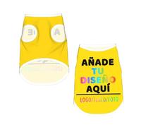 Ropa para Rerros Personalizado con Foto Texto Nombre Ropa Perro Pequeño Personalizada con Logo Imagen Ropas para Gatos Regalos Halloween Navidad Originales para Perros y Gatos pequeños y medianos