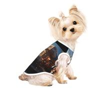 Ropa personalizada para perro, suéter para perro, ropa para gatos y más, perfecta para perros pequeños a medianos, ropa elegante y cómoda para mascotas, taberna pirata, talla L