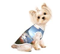 Ropa personalizada para perro, suéter para perro, ropa para gatos y mucho más, perfecta para perros pequeños a medianos, ropa elegante y cómoda para mascotas, ropa de verano, isla de playa, talla L