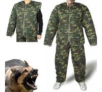 Ropa protectora para adiestramiento canino, traje antimordidas, mono profesional antimordidas, chaqueta y pantalones de adiestramiento para perros policía.
