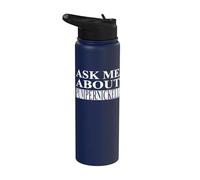 Ropa Pumpernickel | Mejor diseño divertido para amantes del pan Stainless Steel Insulated Water Bottle