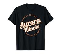 Ropa retro atlética Aurora IL Camiseta