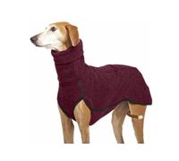 Ropa Ropa de Invierno for Perros de Suave Forro Polar, cálida, con Cuello Alto, Tipo Chaleco, Chaqueta, suéter, Camisa, Elegante, Conjunto for Mascotas. Perros(Rot,M)