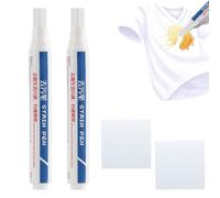 Ropa Stain Remover Pen Lápiz Quitamanchas Lápiz Quita Manchas Quitamanchas Rotulador Portátil Quita Manchas para Ropa con Paño de Limpieza Quita Rápidamente las Manchas de Aceite Sangre Vino Tinto
