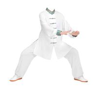 Ropa Tradicional China,Tang Traje De Artes Marciales Kung Fu,Tradicional Tai-Chi Uniformes,Ligero Y Transpirable,FáCil De Poner Y Quitar,para Tai-Chi,Kung Fu Y Ocio