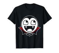 Ropa Urbana Epic Face Vampire Y2K de los 90, Halloween Bat EMO Camiseta