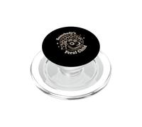 Ropa Urbana Vintage de Somebody's Feral Child Cool Meme PopSockets PopGrip para MagSafe