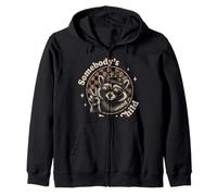 Ropa Urbana Vintage de Somebody's Feral Child Cool Meme Sudadera con Capucha