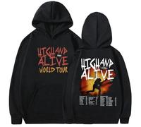 Ropa Urbana Vintage Keith Urban High and Alive World Tour Otoño Invierno para Hombre Hip Hop Gótico Algodón