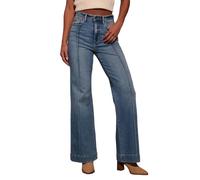 Ropa Verano Mujer Frescos Pantalon Talla Grande Pantalones Tallas Grandes Baggy Jeans de Fiesta Calcas Mulher Comodo de Verano Fluido Pantalón Vaquero Mujer Azul Real S