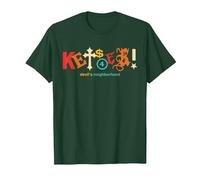 Ropa Vintage Kets4Eki Devils Neighborhood Camiseta, Hombre, Verde Bosque, XXL